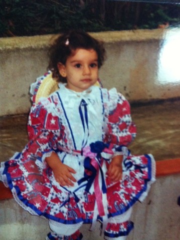 primeira festa junina da Thais