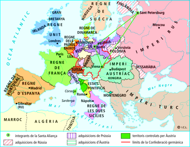 l’Imperi Napoleònic es trobava en el seu apogeu