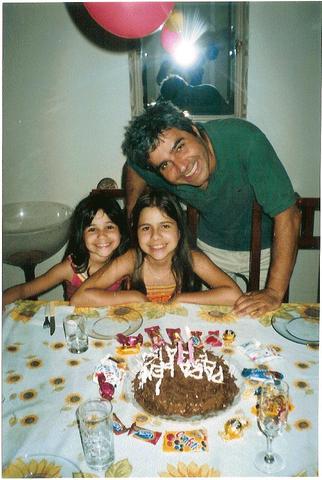 Aniversário da irmã-Leticia