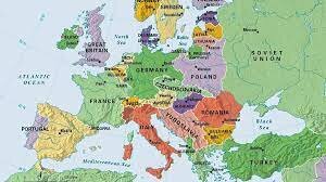 Nou mapa europeu