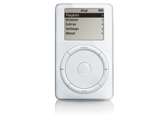 The first ipod is invented