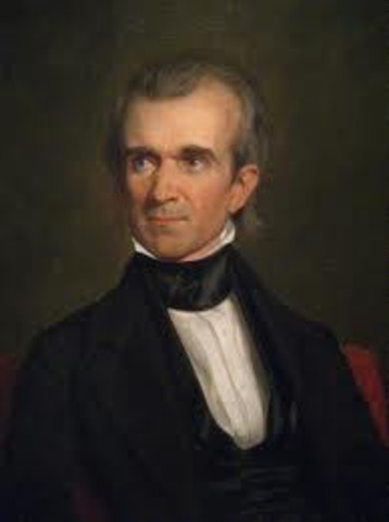 James Knox Polk, 1845-1849