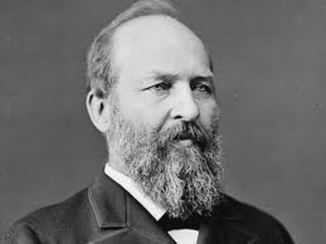 James Abram Garfield, 1881