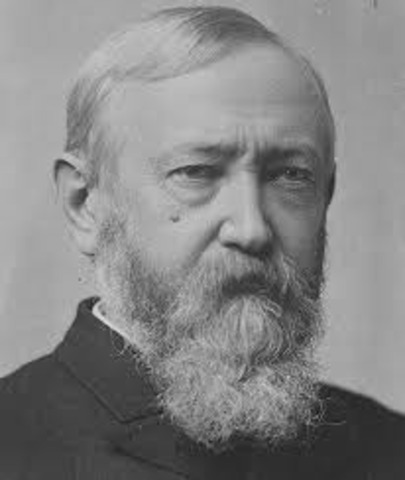 Benjamin Harrison, 1889-1893