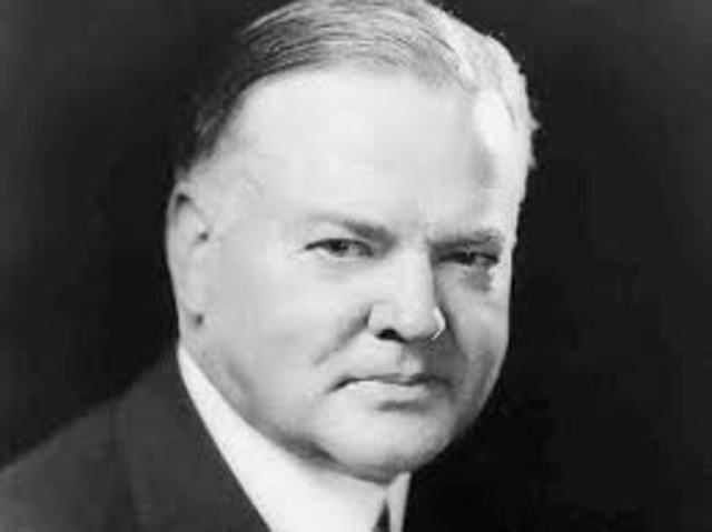 Herbert Clark Hoover, 1929-1933