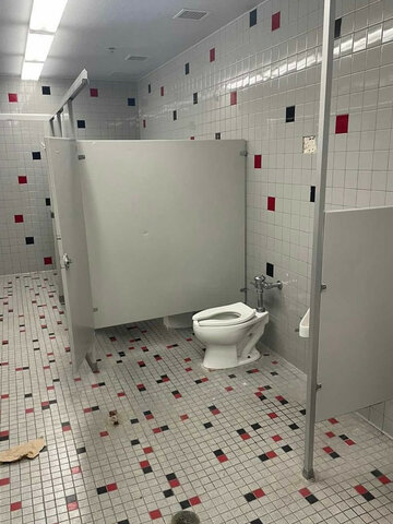 Can't use the bathroom in peace