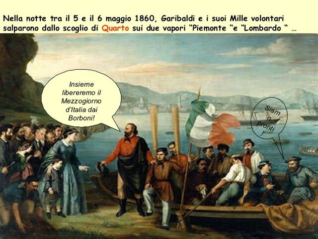 La spedizione dei Mille.