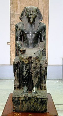 Estatua del Faraón Kefrén