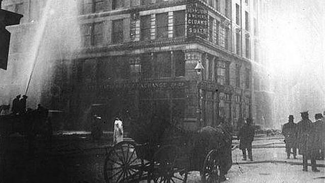 Incendio en la fábrica Triangle Shirtwaist de Nueva York
