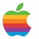 Apple logo arcoiris