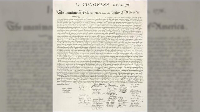 Declaración de Independencia de Estados Unidos