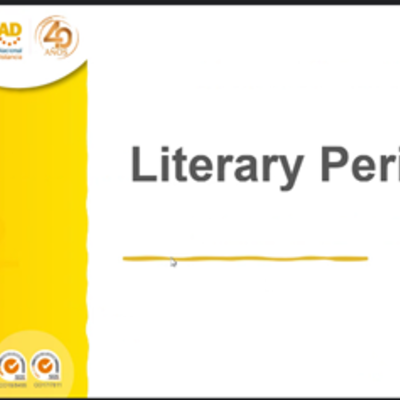 Timeline: English  literature