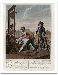 Maximilien Robespierre's Execution