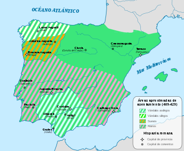 INVASIÓN DE SUEVOS, ALANOS Y VÁNDALOS