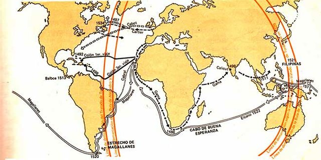 Descobriments geogràfics-Amèrica