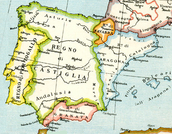 Unione regno di Castiglia e di Aragona