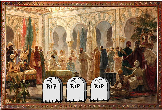 Muerte de los Omeyas