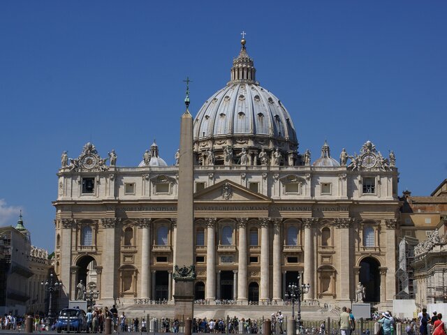 La Basílica de San Pedro del Vaticano