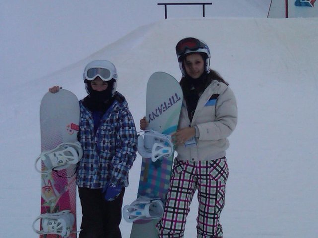 Hacer la plancha de nieve