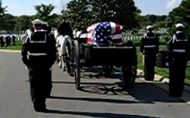 Calvin's Life is Honored: Arlington National Cemetery