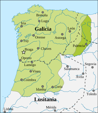 Los visigodos derrotan a los Suevos