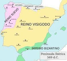 Reino visigodo con capital en Tolosa.