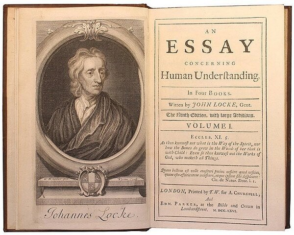 Publicación del primer ensayo de John Locke