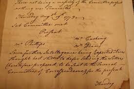 Committees of Correspondence