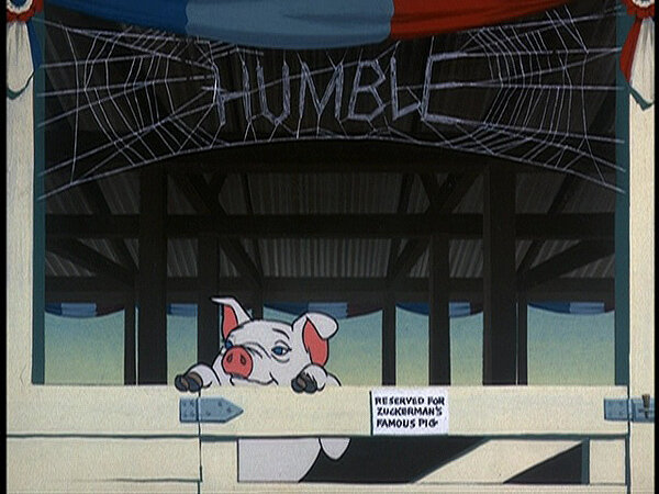 Charlotte's web says HUMBLE