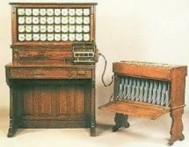 Antecedentes de la informática: Máquina tabuladora