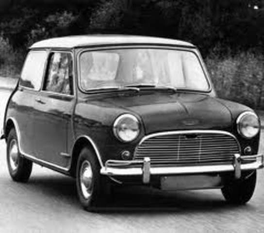 Lanzamiento del Morris Mini de Alec Issigonis