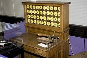 Se introducen maquinas para el recuento del censo.