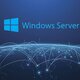 Windows server fondo azul