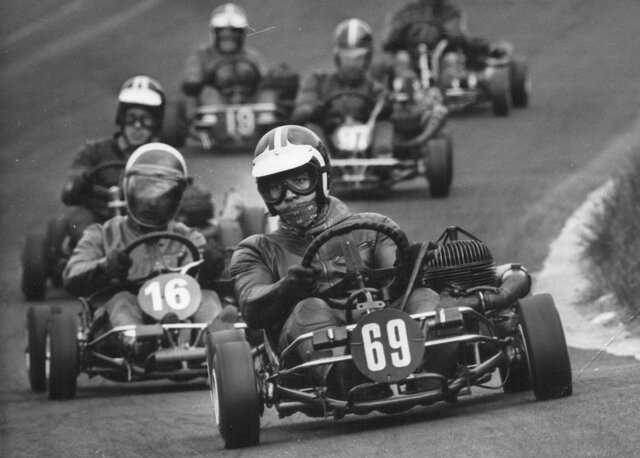 Primera carrera de karts