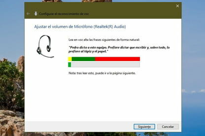 Aparece el reconocimiento de voz