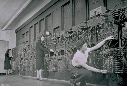 Ordinador ENIAC.