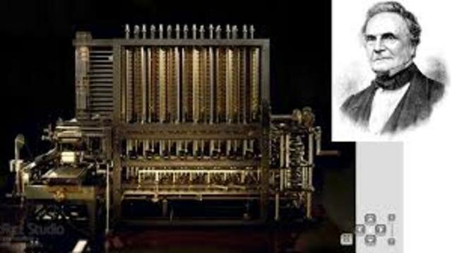 Charles Babbage anuncia el primer motor de análisis.