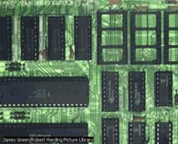 Invento del circuito integrado.