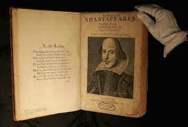 Publication of Shakespeare's First Folio