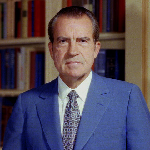 President Nixon enters Office