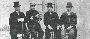 Junta de Gobierno Federal : José M Pando, Serapio reyes y Macario pinilla