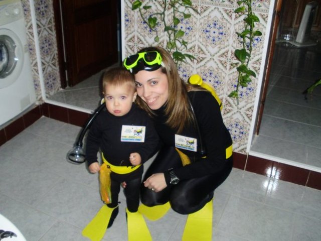 Primer carnaval con mis amigos de la guarde.