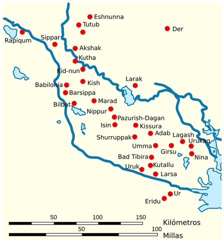 Mesopotamia "Primeras ciudades estados "