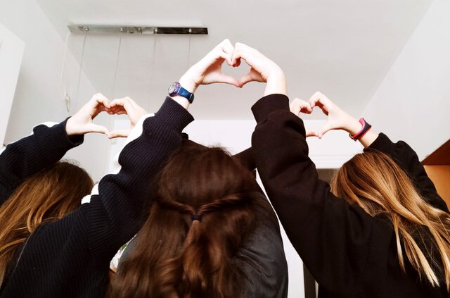 Vaig conèixer a les meves millors amigues