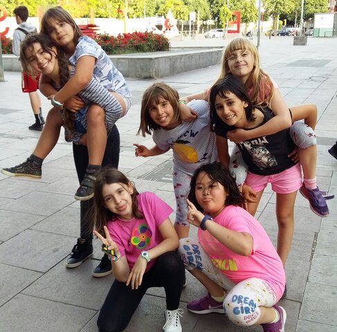 Em vaig trobar amb unes amigues