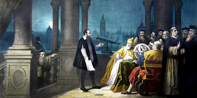 Galileo Galilei pubblica il Dialogo sopra i due massimi sistemi del mondo