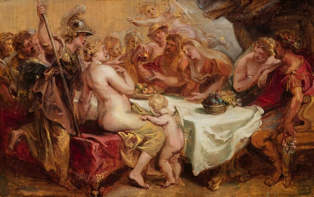 Wedding of King Pelius and Thetis