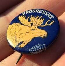 Runs for presidency, unsuccessfully for Bull-Moose Party