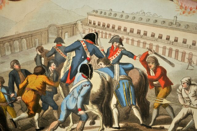 Motí d'Aranjuez; Ferran VII, rei; Josep I, rei; formacióde la junta central