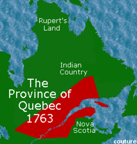 Royal Proclamation (to help assimilate the French in Quebec)